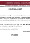 Vista preliminar de documento COMUNICADO N° 07