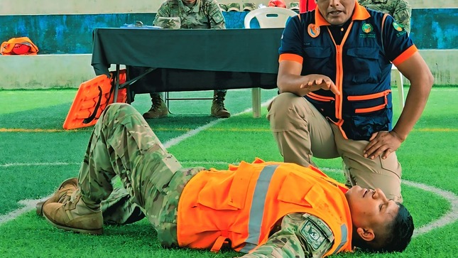 Capacitación y preparación al personal del ejército peruano en seguridad y emergencias