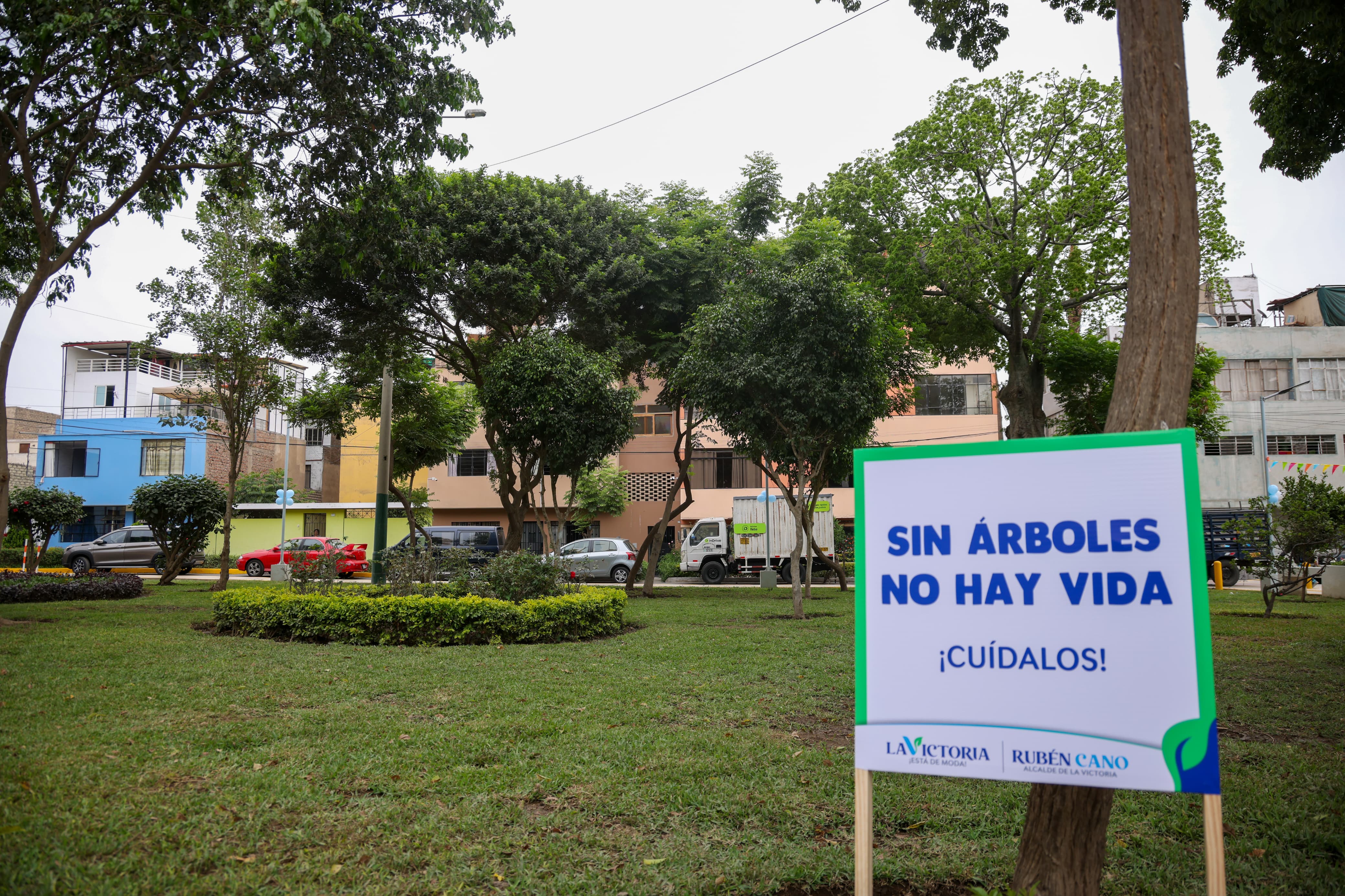 Hemos mejorado 107 mil m2 de áreas verdes en lo que va de la gestión