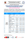 Vista preliminar de documento PUBLICACIÓN DE PLAZAS PARA EL PROCESO DE ENCARGATURA - AÑO 2025