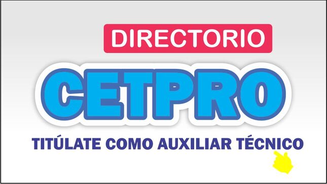 Directorio de CETPRO 2025