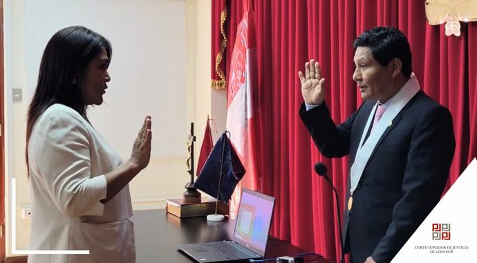 Nuevos jueces de Paz Letrado comprometidos con la justicia en Lima Sur