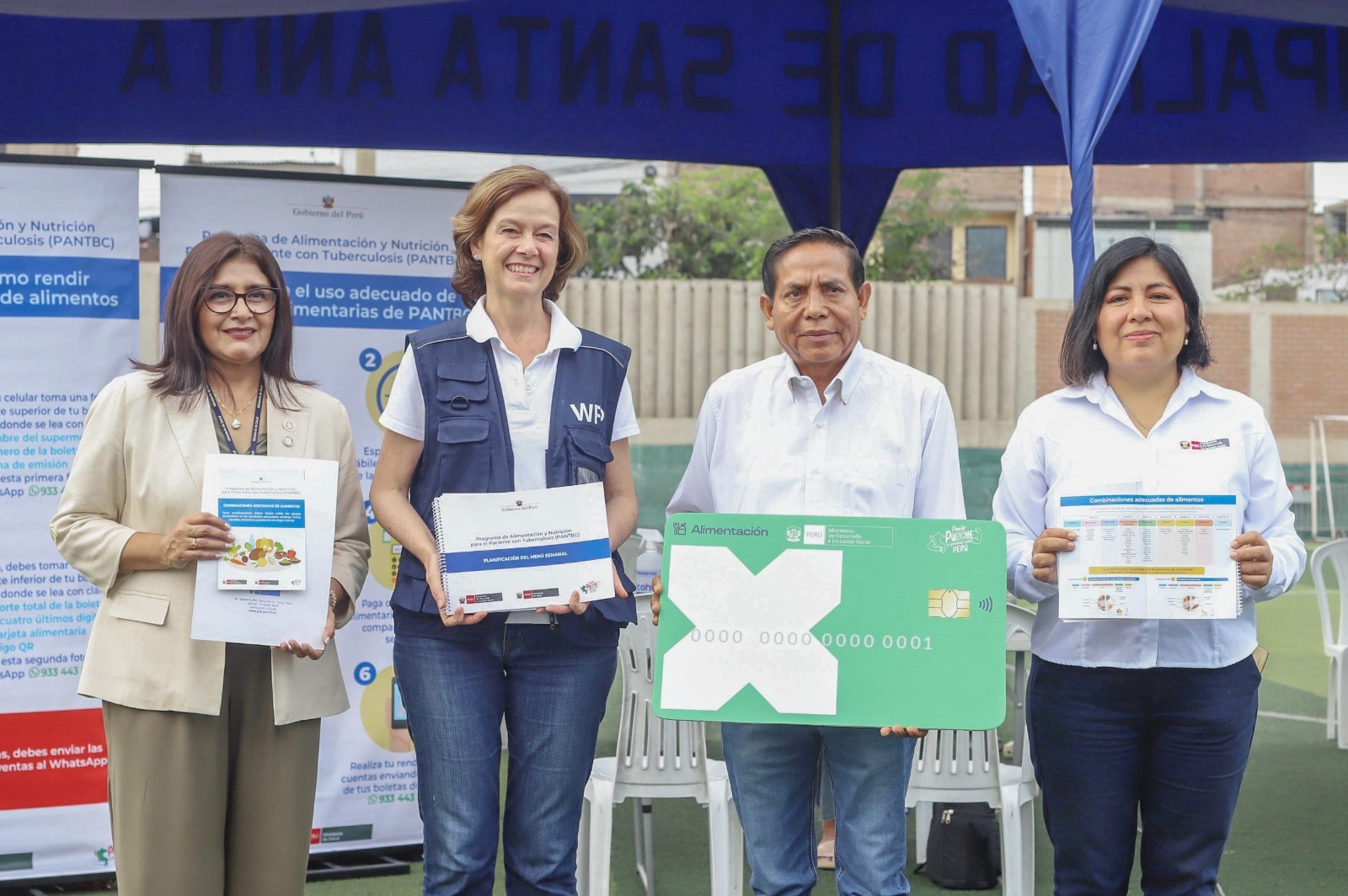 Midis beneficiará a más de tres mil personas con la entrega de tarjetas alimentarias para afectados por tuberculosis