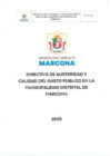 Vista preliminar de documento DIRECTIVA DE AUSTERIDAD Y CALIDAD DEL GASTO PUBLICO
