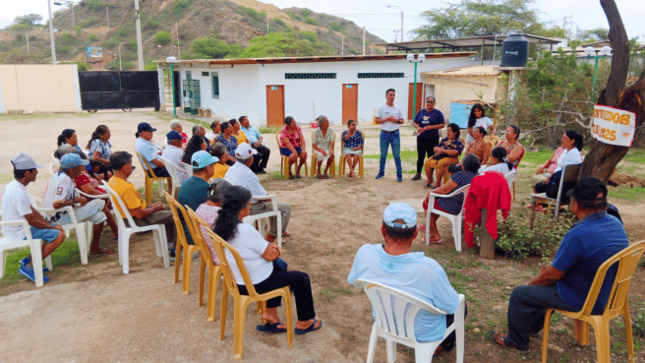 Foto CIAM de Canoas de Punta Sal apertura talleres para adultos mayores 