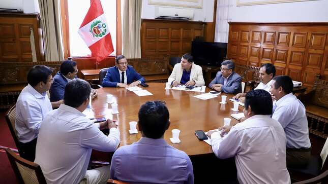 reunion con el presidente del congreso