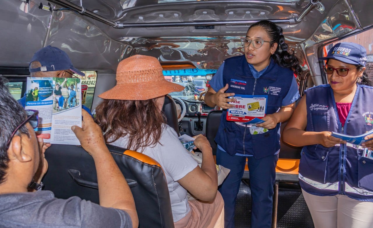 Gore Lanza Campaña “Denuncia Ciudadana" Para Promover La Seguridad Vial En Trujillo"