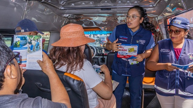 Gore Lanza Campaña “Denuncia Ciudadana" Para Promover La Seguridad Vial En Trujillo"