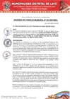 Vista preliminar de documento ACUERDO DE CONCEJO MUNICIPAL N° 023-2025-MDL
