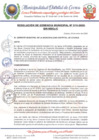 Vista preliminar de documento RESOLUCIÓN DE GERENCIA MUNICIPAL N°010-2025-GM-MDCc-C