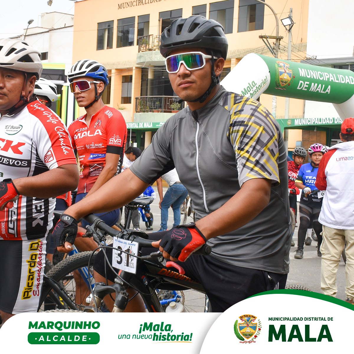 Rally por el Festival del Plátano Maleño 2025