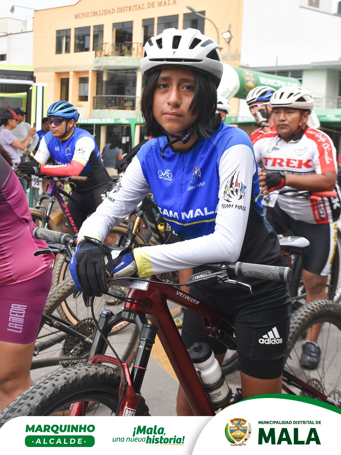 Rally por el Festival del Plátano Maleño 2025
