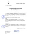 Vista preliminar de documento FE DE ERRATAS RD Nº 42-2025-DG-INSM "HD-HN"
