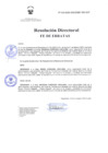 Vista preliminar de documento FE DE ERRATAS RD Nº 43-2025-DG-INSM "HD-HN"