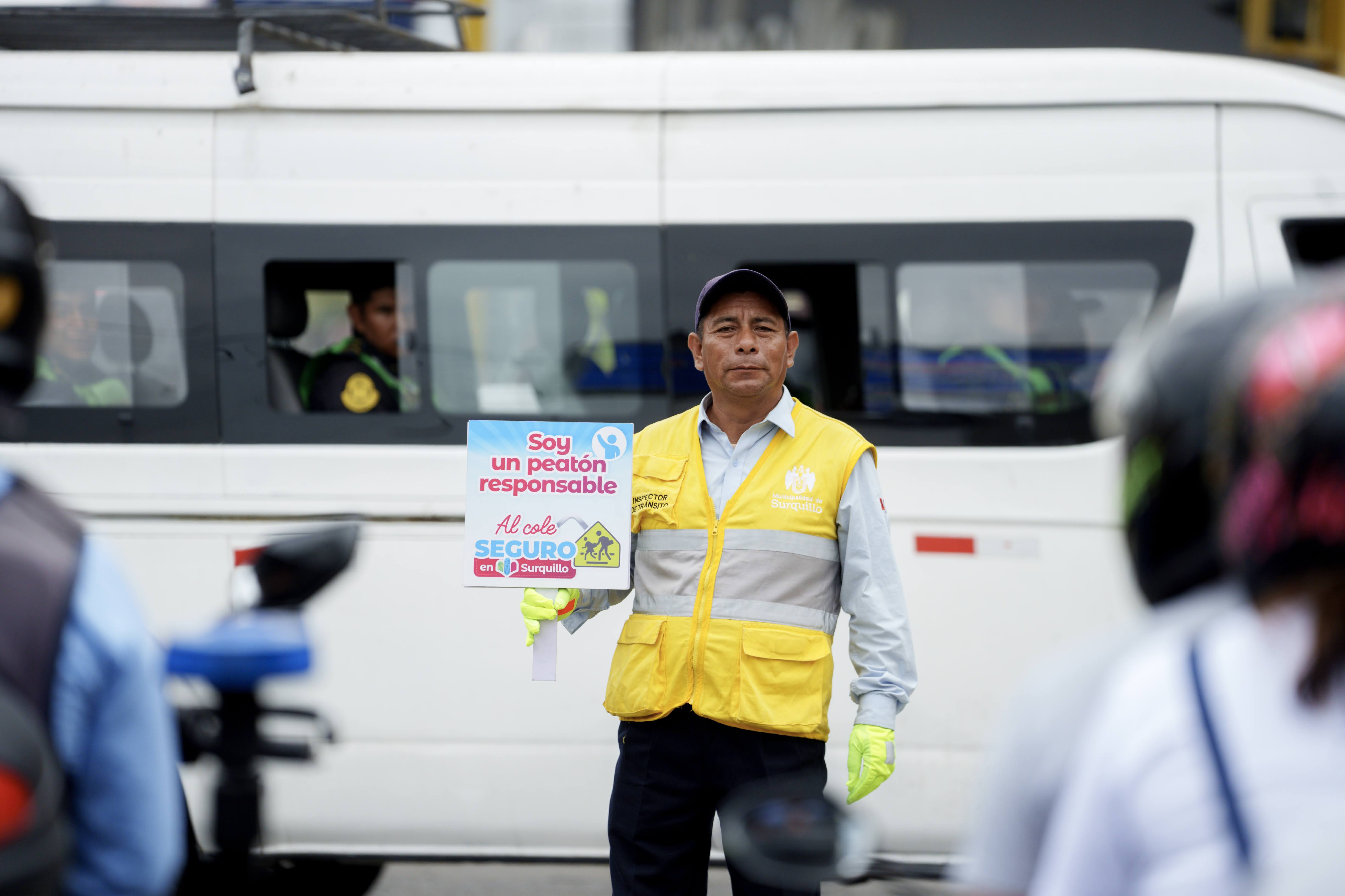 Surquillo: Realizan campañas para concientizar a conductores sobre el respeto a los peatones