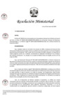 Vista preliminar de documento RM N° 00230-2025-DE ( Autorizar el viaje al exterior, en misión de estudios, del Vicealmirante Colunge P. a España)