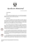 Vista preliminar de documento RM N° 00244-2025-DE (Dejar sin efecto la RM N° 1087-2021-DE, modificada por la RM N° 118-2022-DE)