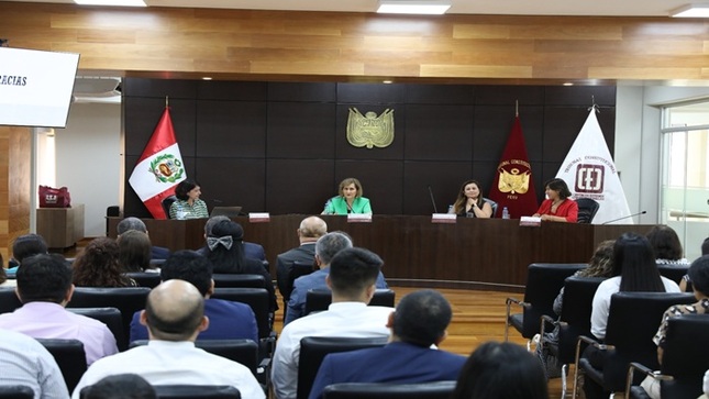 Seminario sobre el marco jurídico de protección para eliminar la violencia contra la mujer realizó el Tribunal Constitucional