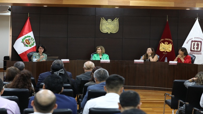Seminario sobre el marco jurídico de protección para eliminar la violencia contra la mujer realizó el Tribunal Constitucional