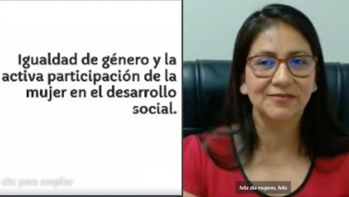 Corte de Ucayali conmemora el Día de la Mujer con ponencia sobre Igualdad de Género