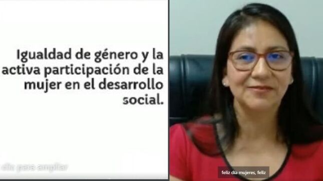 Corte de Ucayali conmemora el Día de la Mujer con ponencia sobre Igualdad de Género