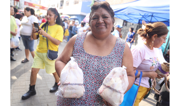 Seguiremos trabajando de la mano con la empresa privada para continuar ofreciendo productos de calidad a precios accesibles.