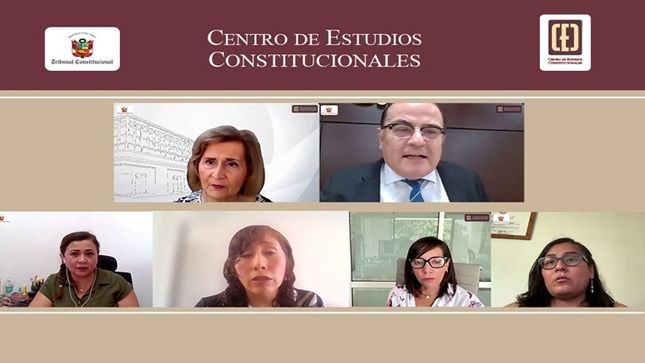 Conferencia sobre “Los derechos de las mujeres en la jurisprudencia del Tribunal Constitucional” realizó el CEC del TC
