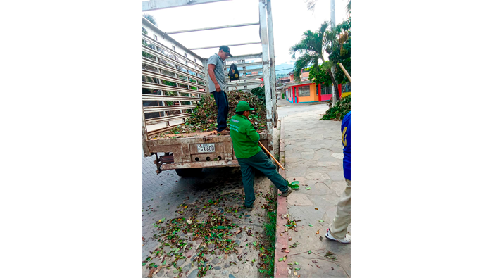 Continuamos trabajando en la ciudad de Tarapoto.