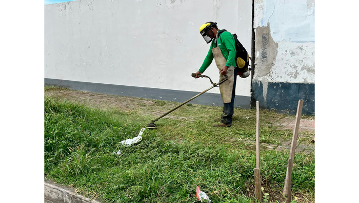 Continuamos trabajando en la ciudad de Tarapoto.