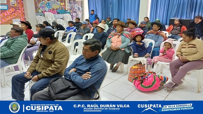 Reunión y Charla informativa de Colaboración con FONCODES y Comunidades para impulsar el Desarrollo Local