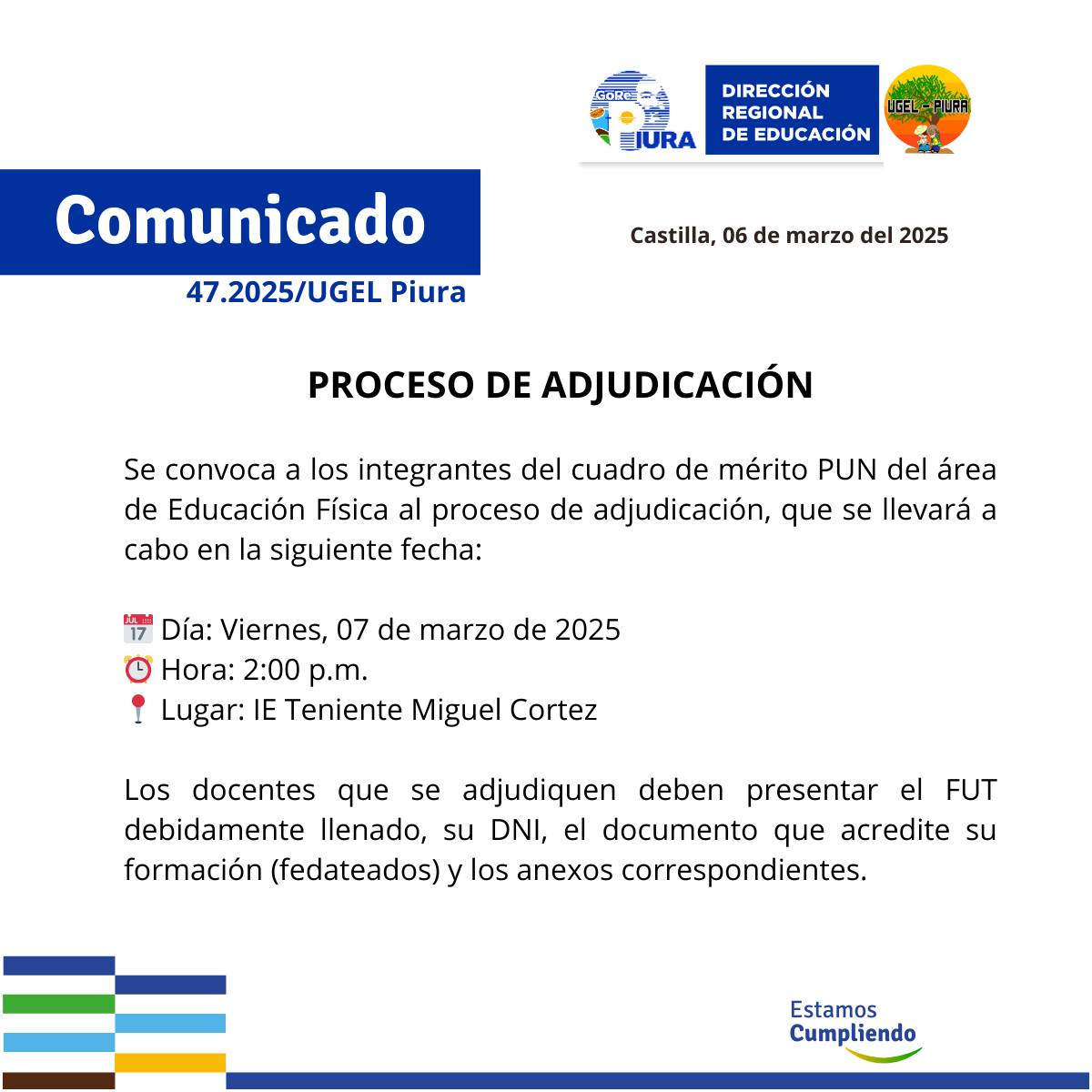 Comunicado