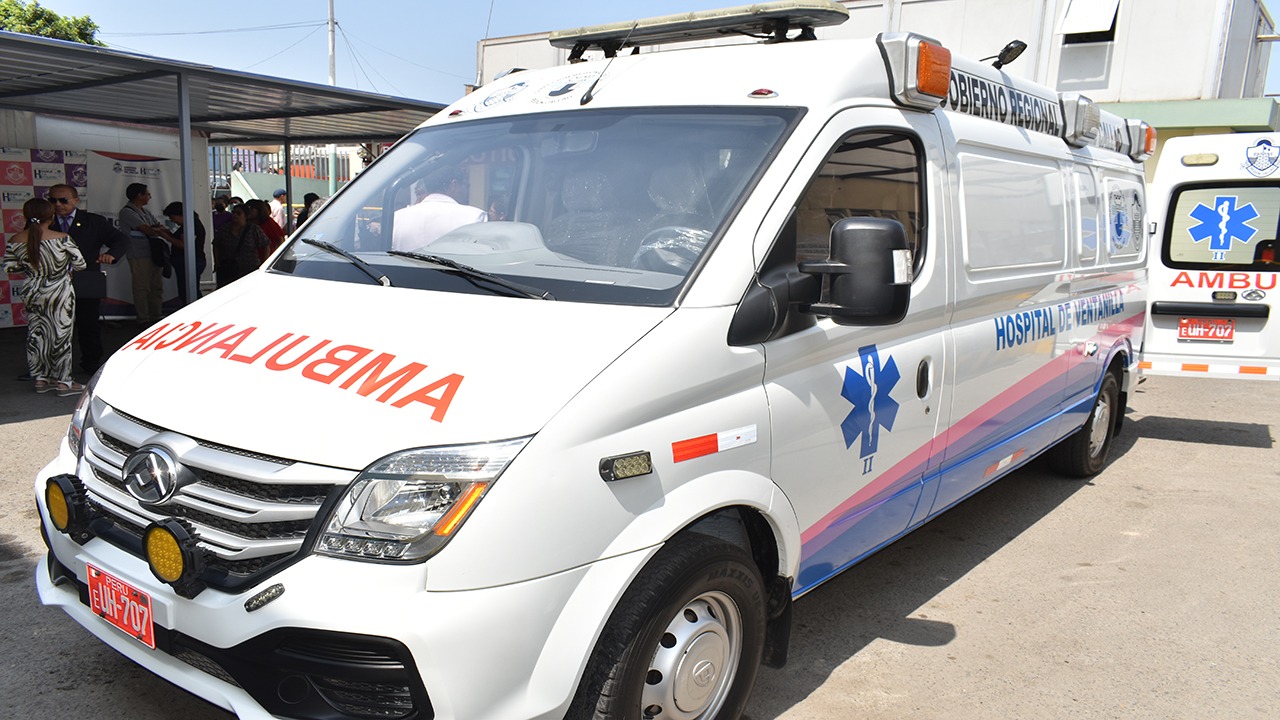 Ambulancia tipo 2 completamente equipada