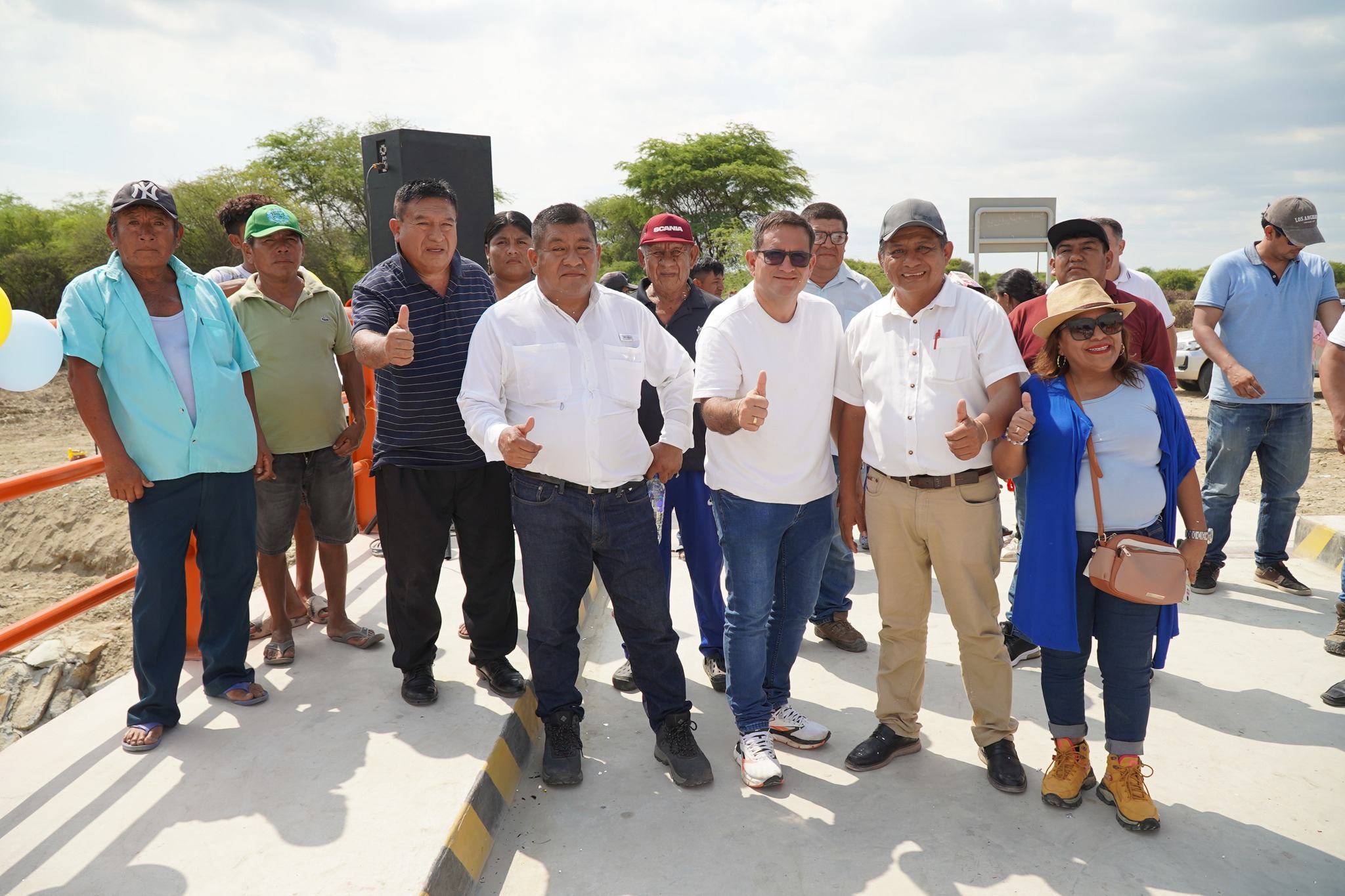 Inauguran puente San Pablo en el Bajo Piura en beneficio de 5,000 pobladores