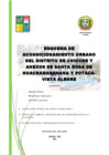 Vista preliminar de documento ESQUEMA DE ACONDICIONAMIENTO URBANO DEL DISTRITO DE CHICCHE Y ANEXOS DE SANTA ROSA DE HUACRAMASANANA Y POTACA- VISTA ALEGRE