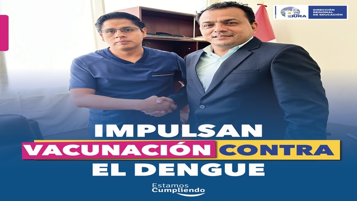 Reunión entre directores de Educación y Salud impulsa jornada de vacunación contra el dengue en la región Piura