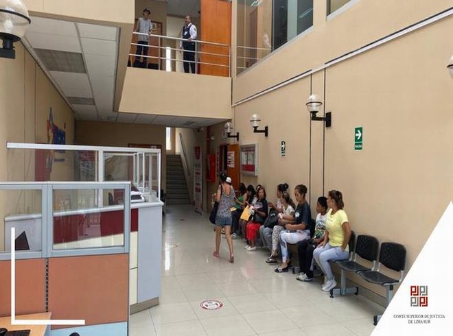 Corte Superior de Lima Sur retoma atención presencial al 100% tras vacaciones judiciales