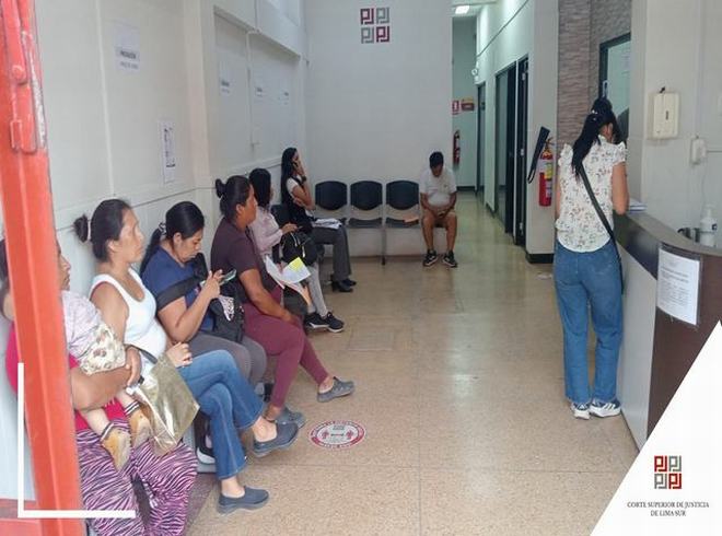 Corte Superior de Lima Sur retoma atención presencial al 100% tras vacaciones judiciales