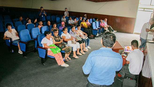 Municipalidad realiza capacitación en educación financiera en Huarmey