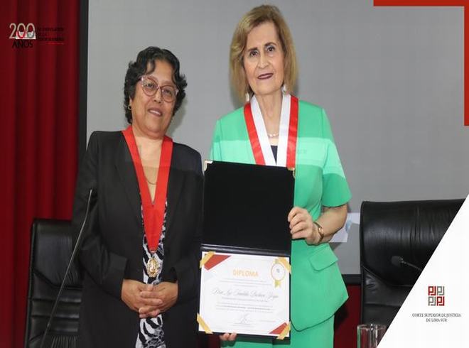 Exitosa conferencia magistral en conmemoración al Día Internacional de la Mujer y Día Internacional de la Jueza