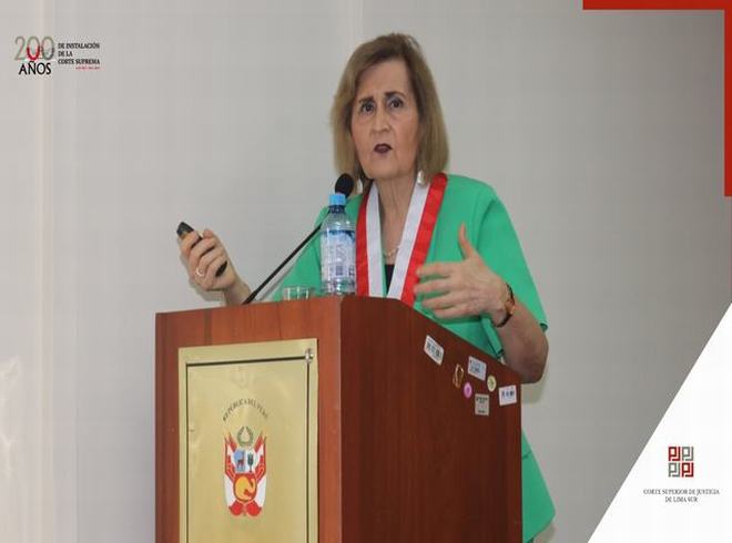 Exitosa conferencia magistral en conmemoración al Día Internacional de la Mujer y Día Internacional de la Jueza