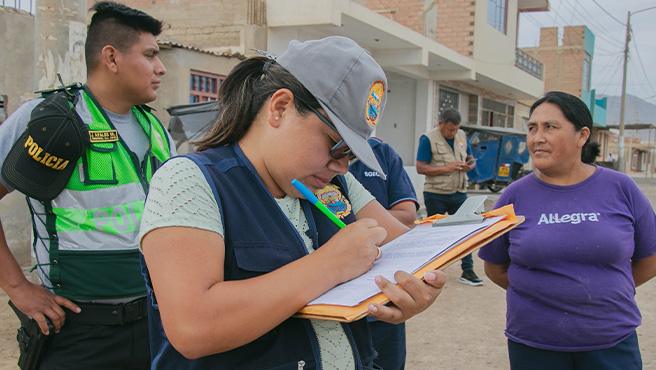 Municipalidad continua con la inspección de predios que no cuentan con licencia de construcción