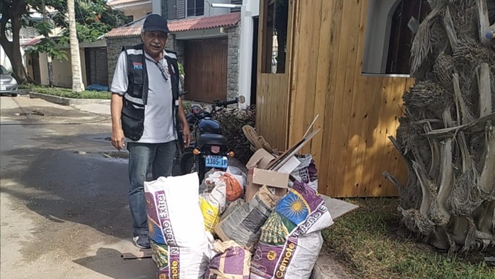 Residuos fuera de horario de recojo