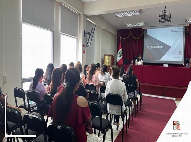 Corte Superior de Justicia de Lima Sur realizó exitosa jornada de inducción laboral para jueces