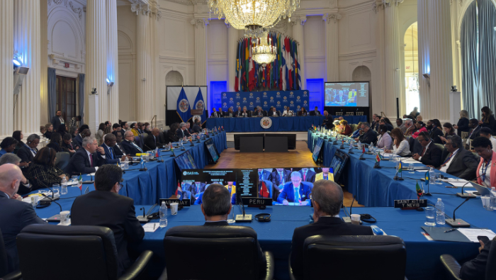 Canciller Schialer respalda elección de secretario general de la OEA y anuncia que propondrá acciones contra el "Tren de Aragua"