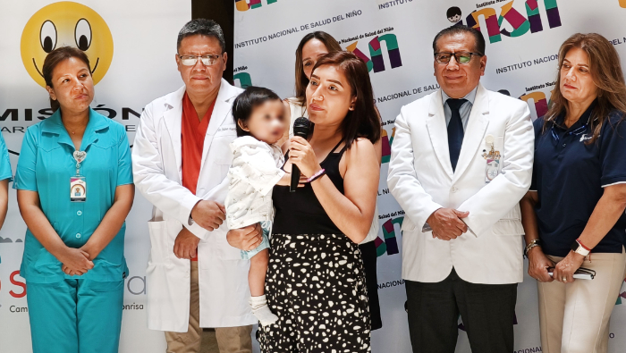 Médicos operarán de forma gratuita a 50 niños y adolescentes con labio leporino y paladar hendido en el INSN