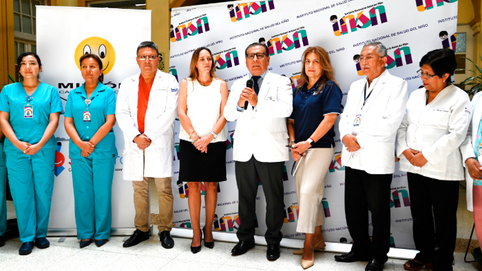 Médicos operarán de forma gratuita a 50 niños y adolescentes con labio leporino y paladar hendido en el INSN
