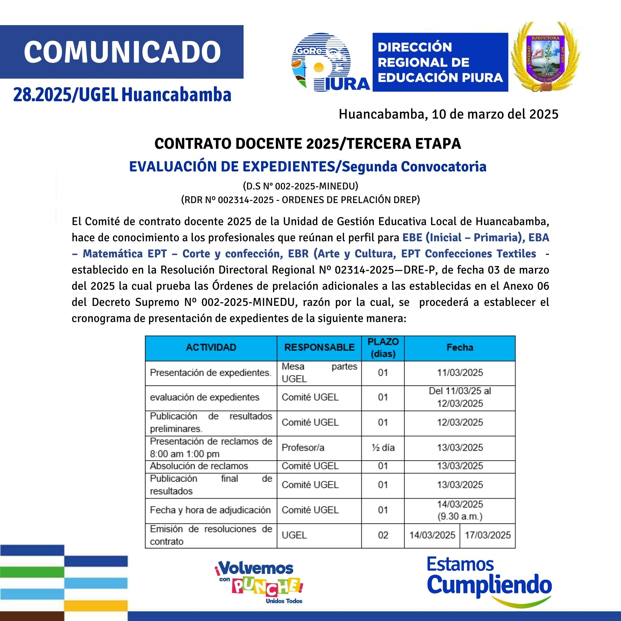 Convocatoria