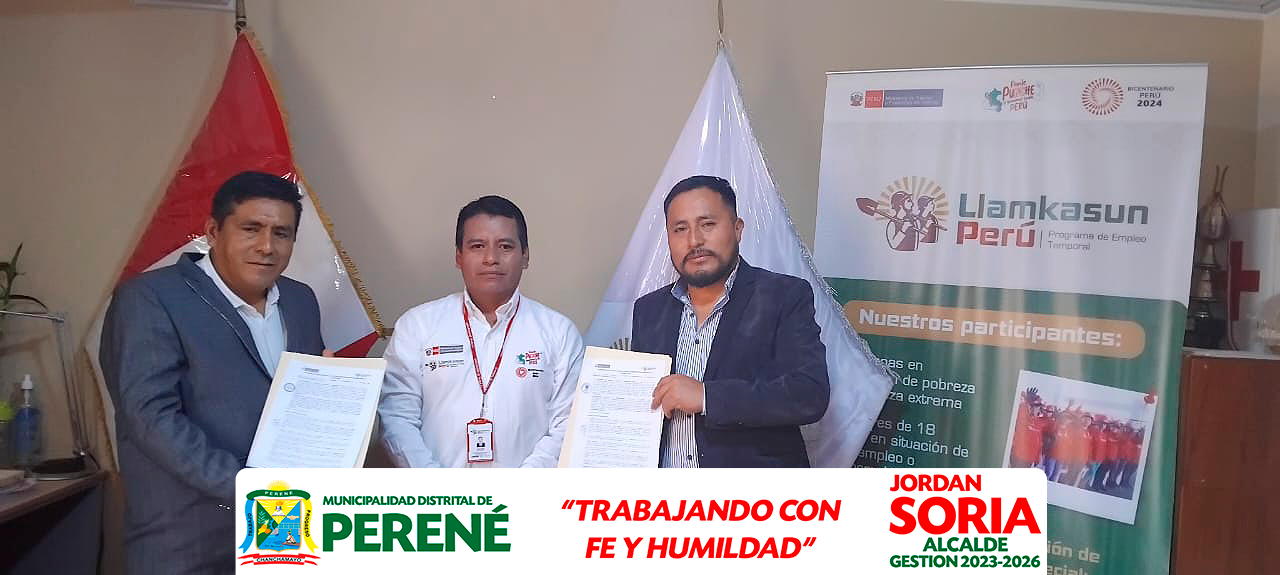 Otra Gestión Exitosa Del Alcalde Jordan Soria Runachagua