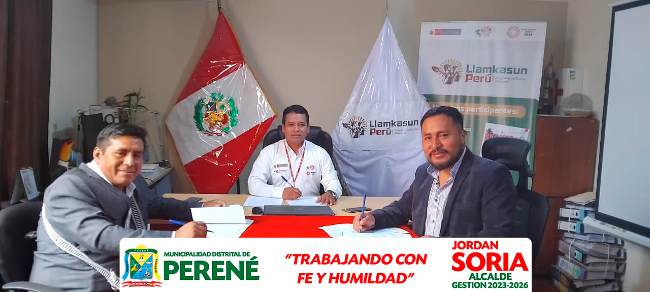 Otra Gestión Exitosa Del Alcalde Jordan Soria Runachagua