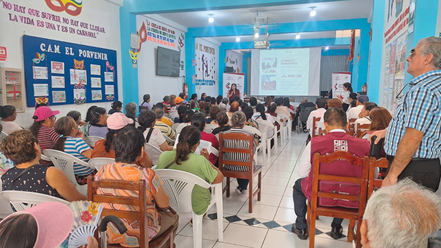 Comisión Distrital de Acceso beneficia a cerca de 100 adultos mayores con Campaña Itinerante en el distrito de El Porvenir